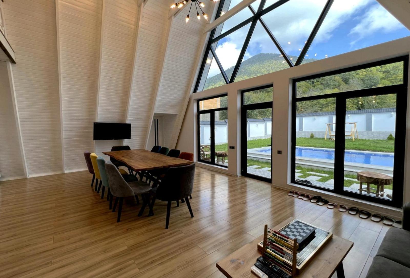 Qafqaz Mountside Chalet Qəbələ Zewnętrze zdjęcie