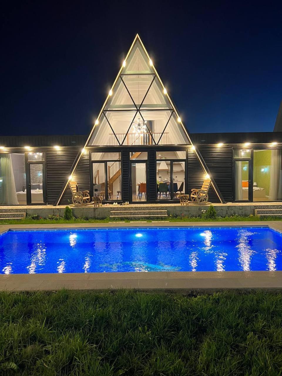 Qafqaz Mountside Chalet Qəbələ Zewnętrze zdjęcie