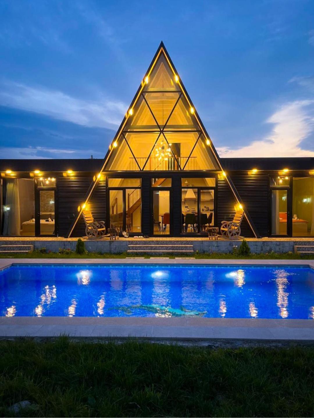 Qafqaz Mountside Chalet Qəbələ Zewnętrze zdjęcie