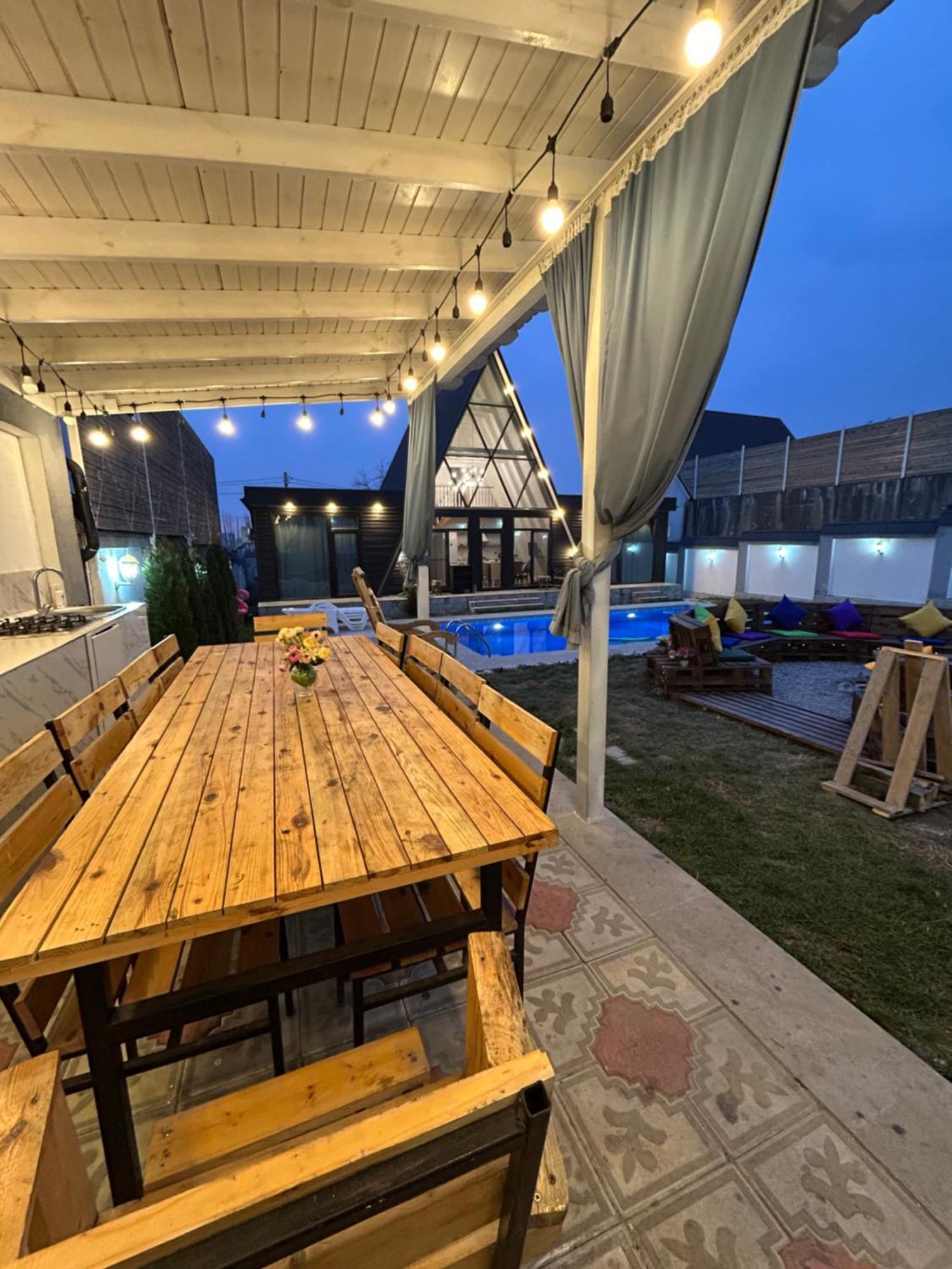 Qafqaz Mountside Chalet Qəbələ Zewnętrze zdjęcie